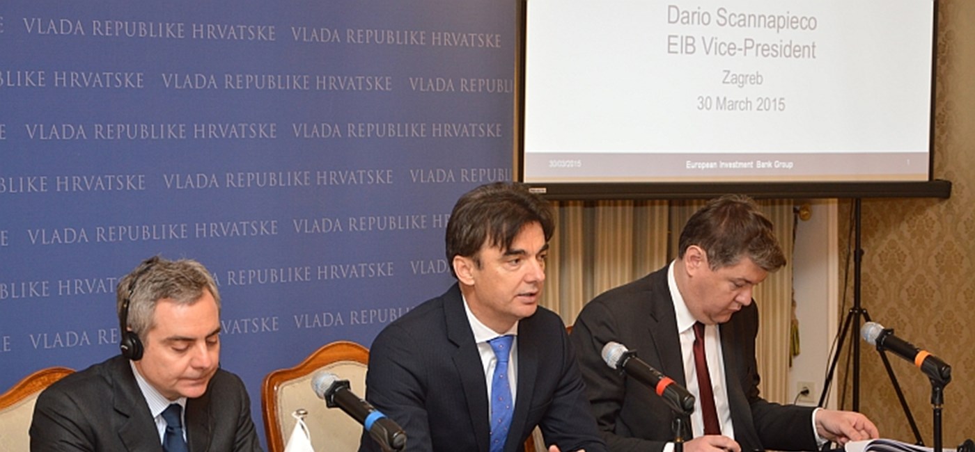 Zajam EIB-a pridonijet će povećanju gospodarskog rasta, jačanju konkurentnosti i otvaranju novih radnih mjesta 